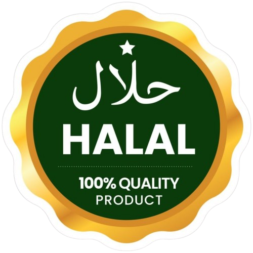 100% Halal Certified